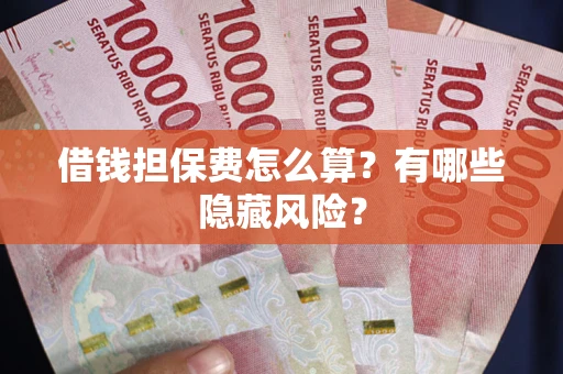 济南借钱担保费怎么算？有哪些隐藏风险？