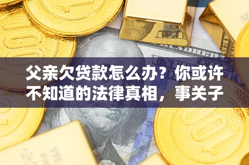 济南父亲欠贷款怎么办？你或许不知道的法律真相，事关子女未来