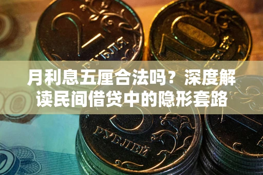 济南月利息五厘合法吗？深度解读民间借贷中的隐形套路