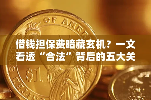 济南借钱担保费暗藏玄机？一文看透“合法”背后的五大关键陷阱