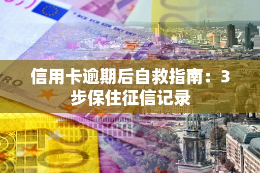 济南信用卡逾期后自救指南：3步保住征信记录
